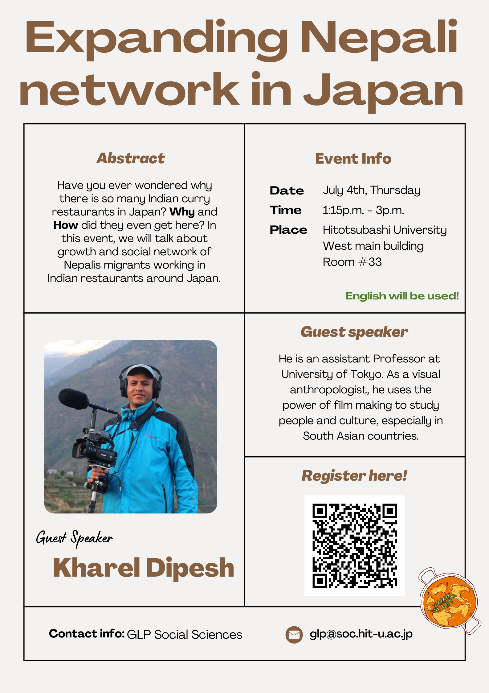 Upcoming Event: Expanding Nepali Network in Japan