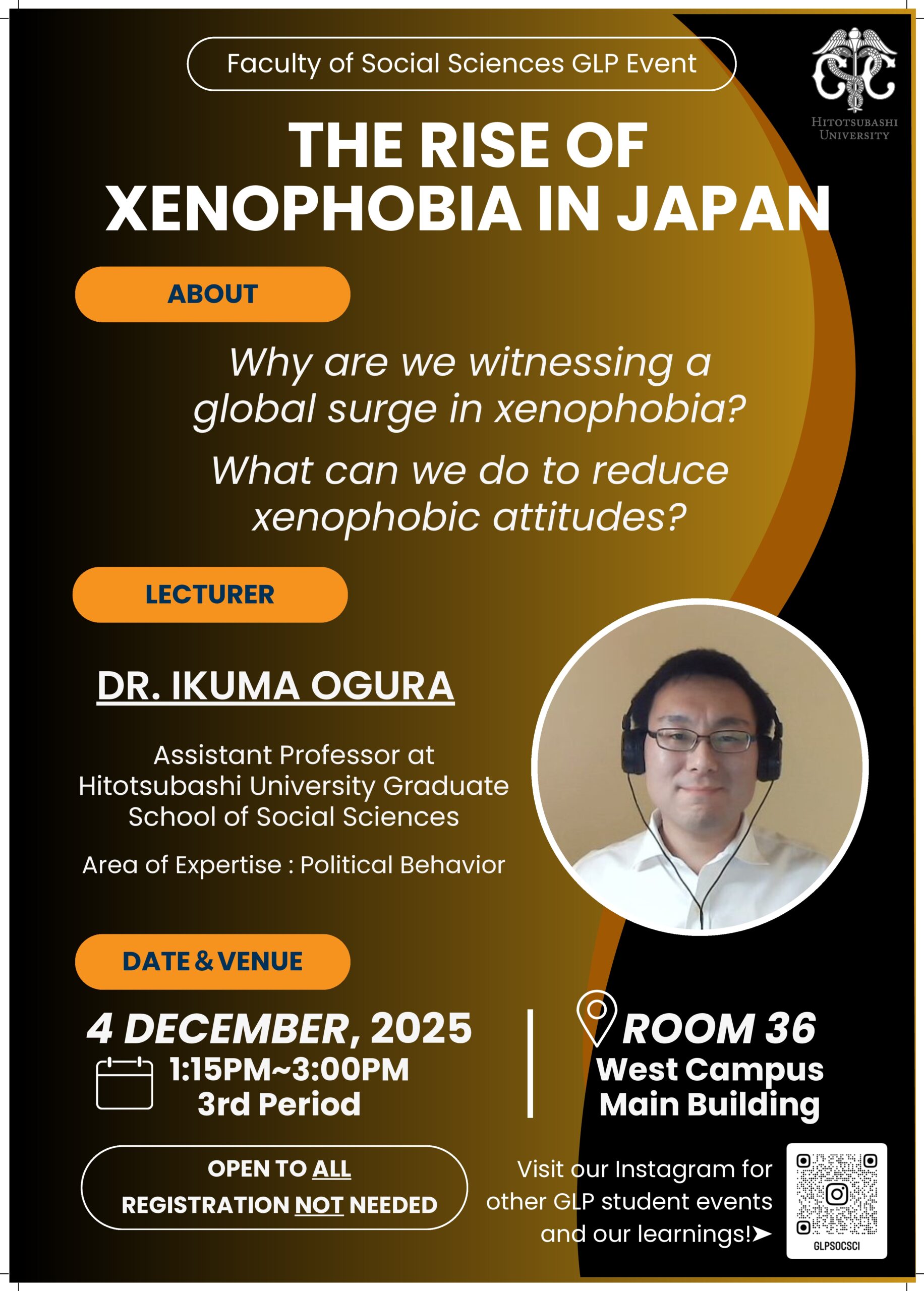 【Dec.4】The Rise of Xenophobia in Japan